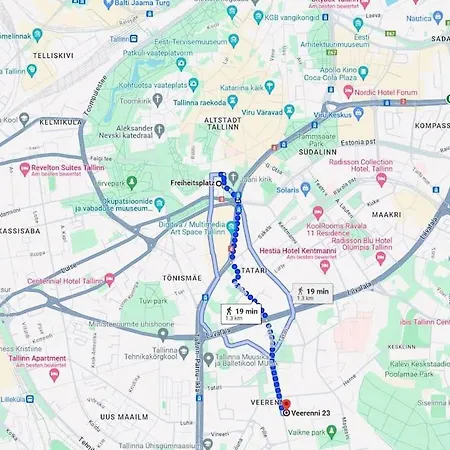 Appartamento Veerenni Studio, Modern&central. Reval